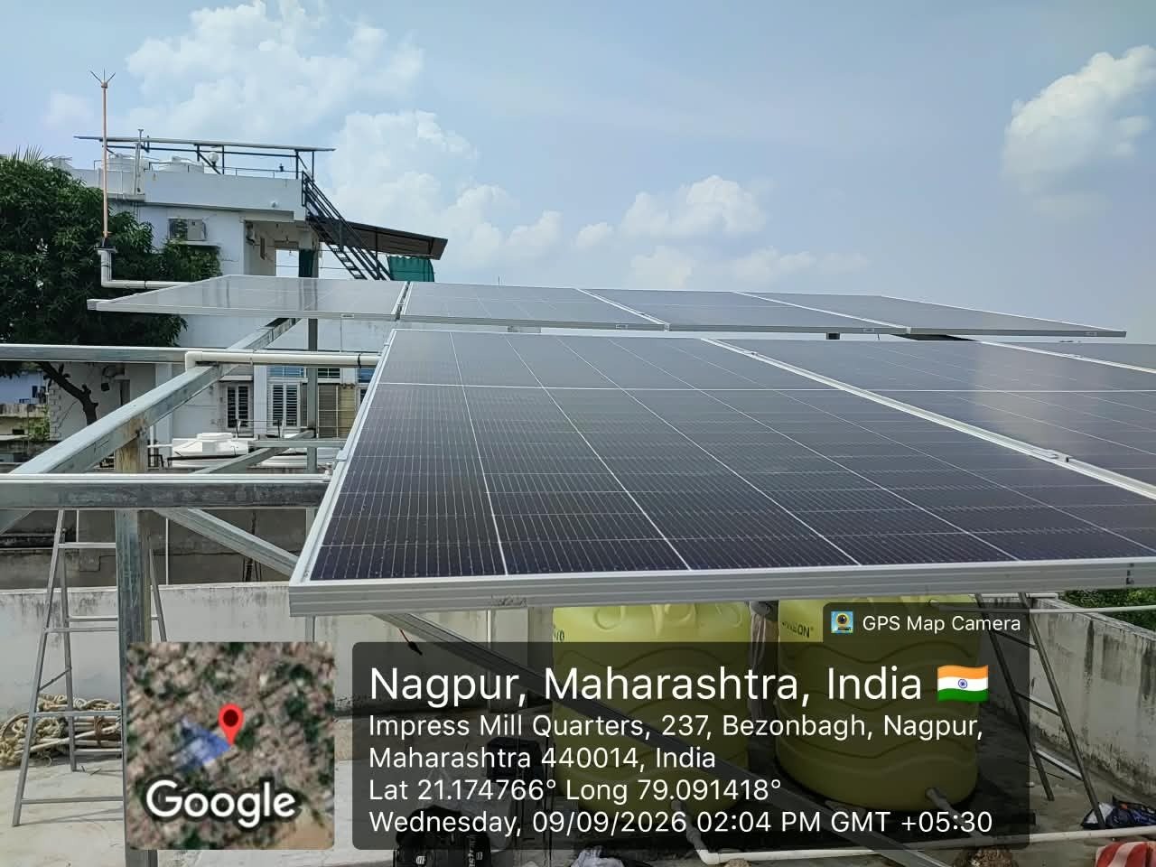 Business solar customer